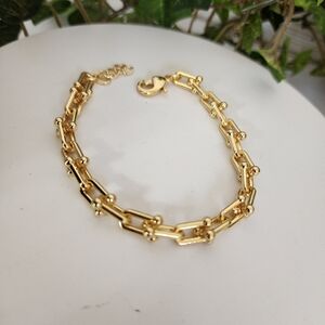 Gold Filled HardWear UBar Link Chain Bracelet
